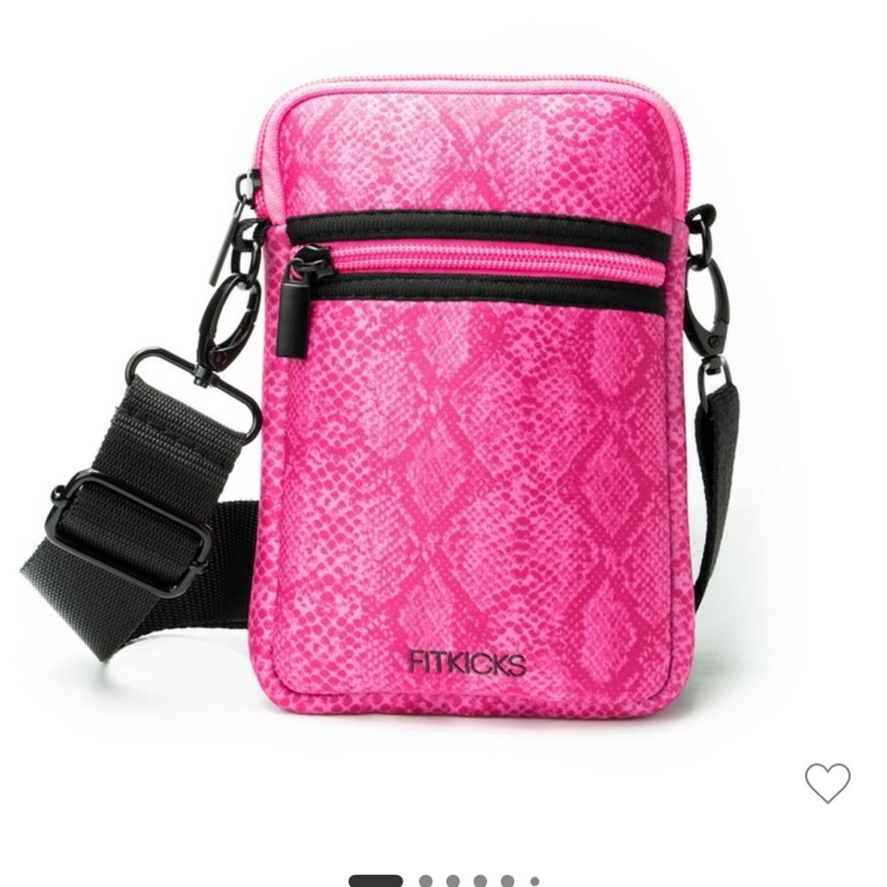 Fitkicks Vibrant Pink Crossbody Bag NWT